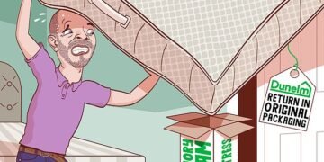 Impossible: A reader was told they could not return their new memory foam mattress unless it was in the original box