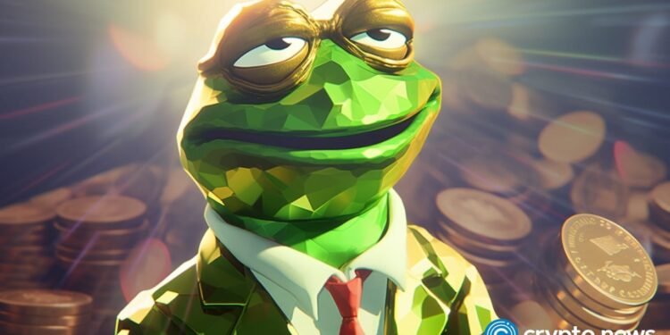 Whales accumulating PEPE, meme token rallies 20%