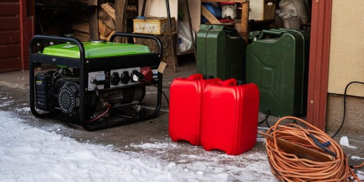 You Should Leave Your Portable Generator on Empty
