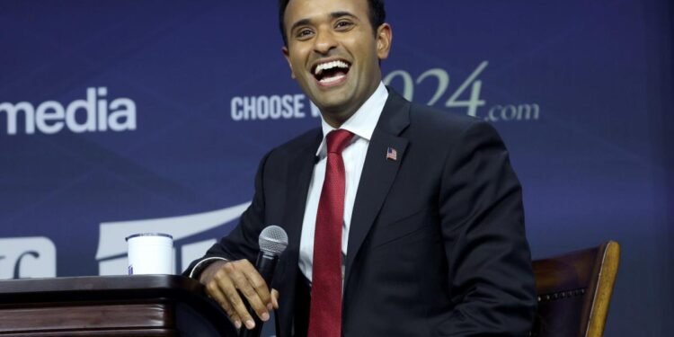 A biotech firm founded by Vivek Ramaswamy turned $15 million into $5 billion by flipping a bowel-disease treatment that Pfizer gave it for free