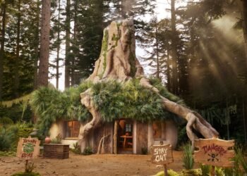 Airbnb Recreated Shrek's Swamp in Scotland and It Actually Looks Quite Lovely