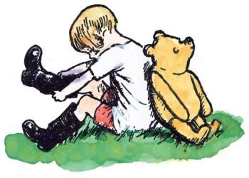 Inspiration: Winnie The Pooh began life as Edward Bear, a first birthday present from the author AA Milne to his son Christopher Robin in 1921