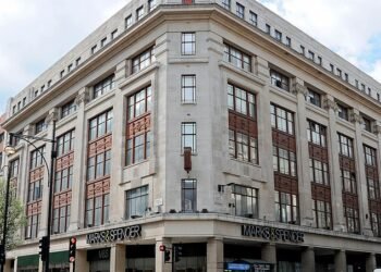 Flagship: The Marks & Spencer store known as The Arch is impressive but looks are deceptive
