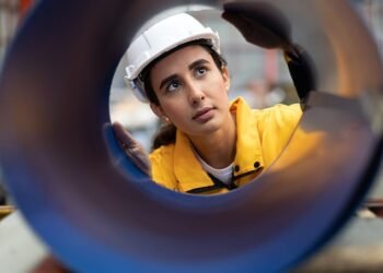 Challenging stereotypes: A number of firms said they had seen a big increase in girls joining as apprentices