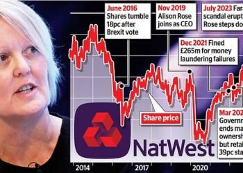 Disappointing: Shares have been on a rollercoaster ride during Alison Rose's troubled tenure