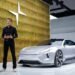 Clear vision: Polestar boss Thomas Ingenlath with one of his firm's designs