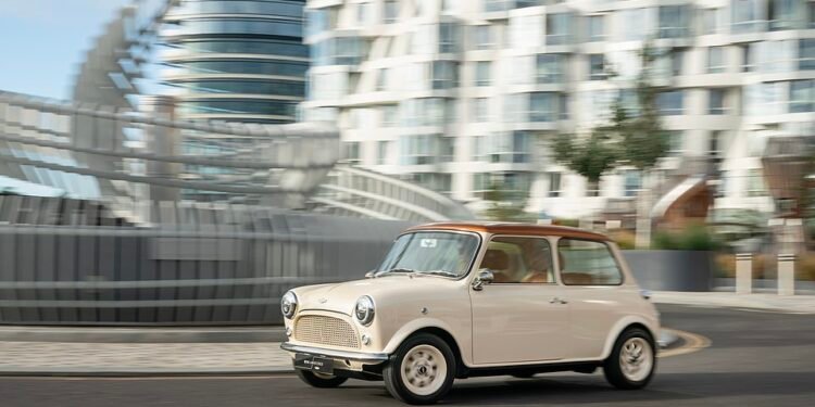 That's not a Mini pricetag: David Brown Automotive now sells an electric version of its modernised British classics. But they don't come cheap