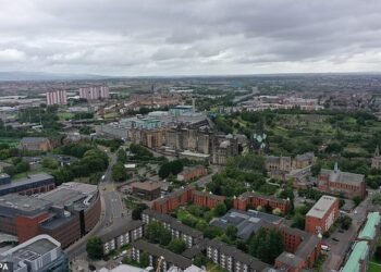 Hotspot: Cities in Scotland such as Glasgow (pictured) and the North West of England dominate the First Time Buyer Appeal Index compiled by savings provider Aldermore.