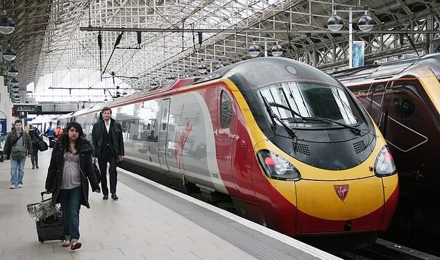 Train trouble: The UK's rail and road networks were viewed the most negatively by British manufacturers, in a survey which took in their views on infrastructure