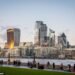 Recovery: British Land says occupancy rates across its portfolio have hit more than 96% and London's Square Mile (pictured) is 'performing particularly well'