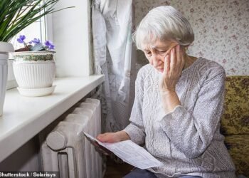Hard times: Millions of over 60s are worried about being able to pay their energy bills this winter, Age UK said