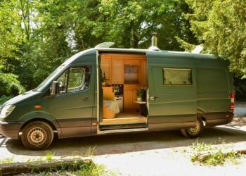 This van conversion won the award for 'most stylish design' and is up for the big prize too