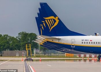 Strong result: Ryanair reported profits jumped by 59 per cent to £1.89billion in the six months ending September thanks to bumper trade over the Easter holidays and summer season