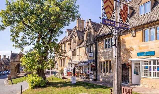 Idyllic: But Ms H's stay in Chipping Campden was ruined by a carbon monoxide alarm at her cottage