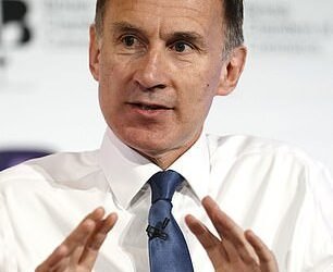 Missing out: Chancellor Jeremy Hunt