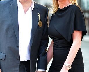 Challenge: Michael Spencer with his wife Sarah