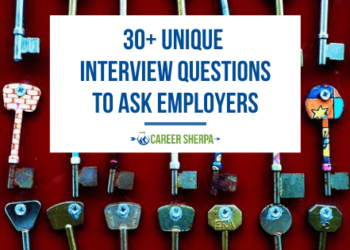 Unique interview questions to ask employers