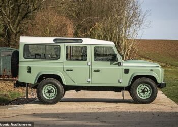 Rowan Atkinson asked Iconic Auctioneers to find him this 110 Defender back in 2017 to add to his private collection
