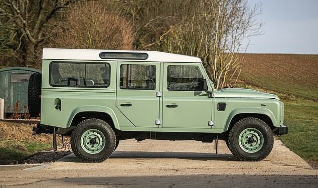 Rowan Atkinson asked Iconic Auctioneers to find him this 110 Defender back in 2017 to add to his private collection