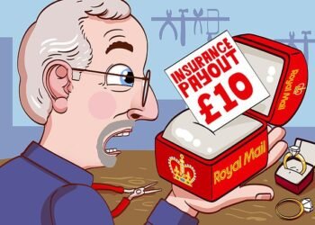 Royal Mail lost a £3,000 gold and diamond ring but only offered a refund of £10 postage: SALLY SORTS IT