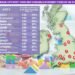 Upfront costs: Average non-refundable upfront nursery fees in UK cities