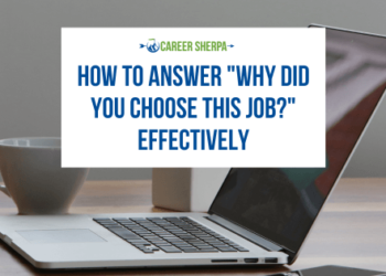 Why did you choose this job?