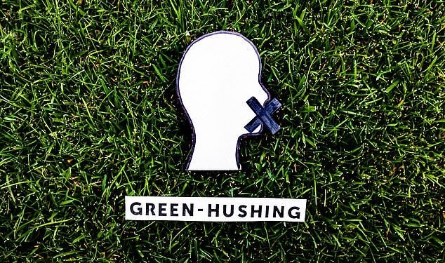 Keeping quiet: The term relates to the increasingly common practice of staying quiet about your company's climate and other ethical pledges