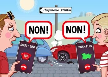 A small bump on a car trip to southern France turned into a massive headache