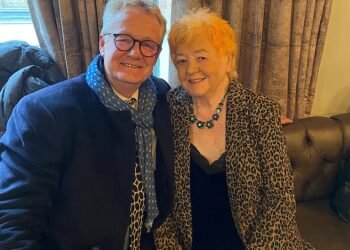 Jeff Prestridge with his mother Helen, who he nicknamed Helen of Troy and describes as 'a home bird who took pride in where she lived and thought she was invincible'