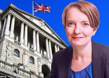 Key role: Clare Lombardelli (pictured), chief economist at the OECD, will sit on the Bank of England's interest rate-setting panel from July