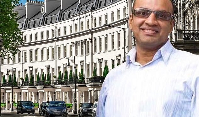 Losing out: Bobby Arora, pictured, the trading director of the discount chain, bought the house in Belgravia, central London, for £34m in 2013