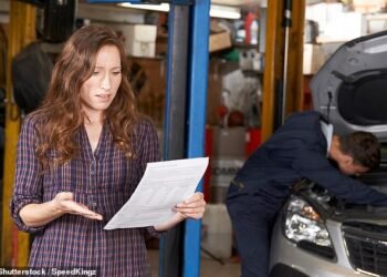 Women are charged five per cent more than men for a vehicle service, even when it's for the same car at the same garage, new research from Caura highlights