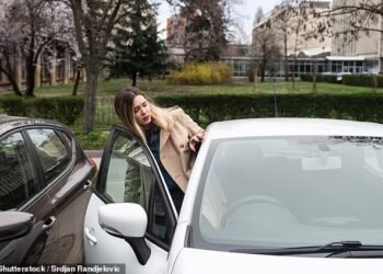 Are you a car-tortionist? UK motorists say they have had to resort to extreme acrobatic lengths to get in and out of their vehicles in car parks due to the growing size of motors but parking spaces remaining the same since the 1970s. A fifth say they've got into their car via the boot