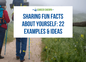 Two people sharing fun facts about themselves