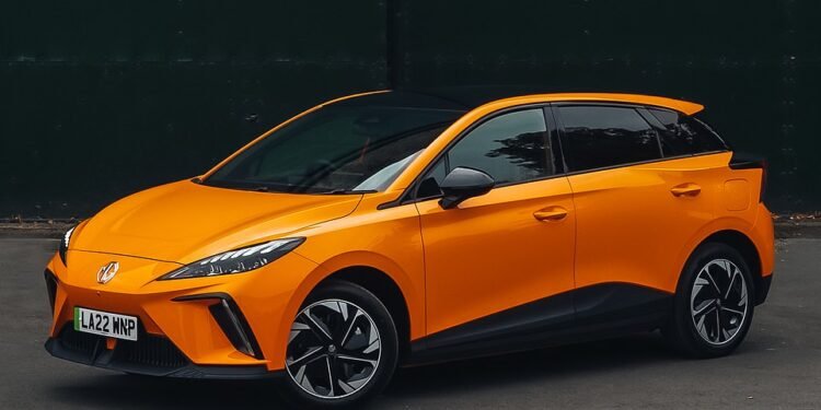 The MG4 EV is the nation's least expensive electric five-door family hatchback - and only the Tesla Model Y outsold it in the UK last year