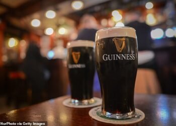 Youth quake: Among younger drinkers, Sir Tim Martin said there was growing demand for the iconic stout ale Guinness, which Martin said was 'previously consumed by blokes my age'