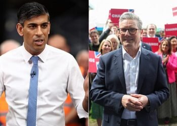 Key battlegrounds: Sunak and Starmer are both likely to fight the election on the economy