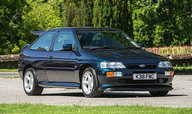 Clarkson's Ford: This very special 1992 Ford Escort RS Cosworth is one of three built - and it was also driven for over 7,500 miles by none other than Jeremy Clarkson