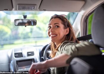 If you want to get home in one piece, you¿re better off with a woman driver, research suggests (Stock image)