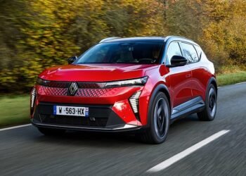 Out in front: The award-winning Renault Scenic E-Tech has excelled itself