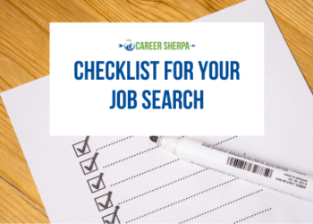Checklist for job search
