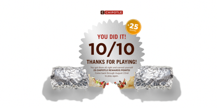 Here Are All the Answers to Chipotle’s IQ Test