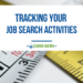 Tracking job search activities