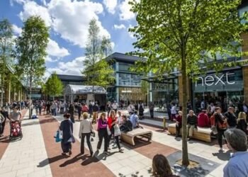 Deal: British Land shares fell on Thursday after the group revealed it had agreed to purchase around £400m worth of retail parks