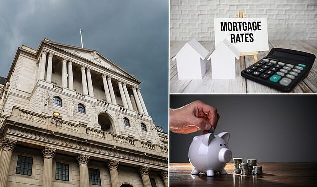 Second cut: The Bank of England has cut interest rates by 0.25 percentage points to 4.75%