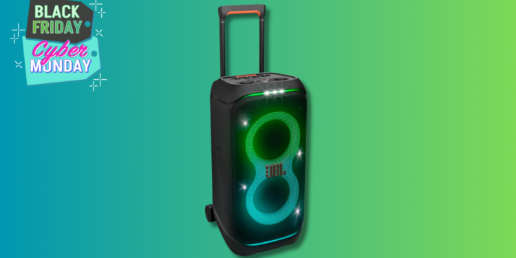 The JBL PartyBox Stage 320 Speaker Is $200 Off for Black Friday