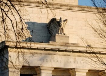 The Federal Reserve building in Washington DC