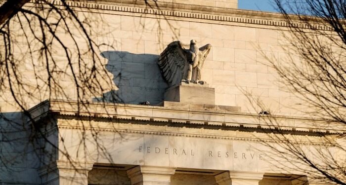 The Federal Reserve building in Washington DC