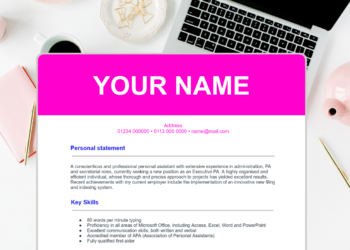 Free CV template | CV Templates & Advice