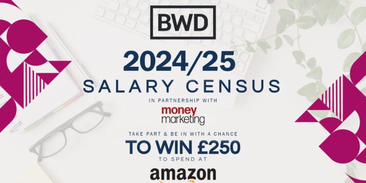 Answer BWD/Money Marketing salary census for £250 Amazon voucher draw
